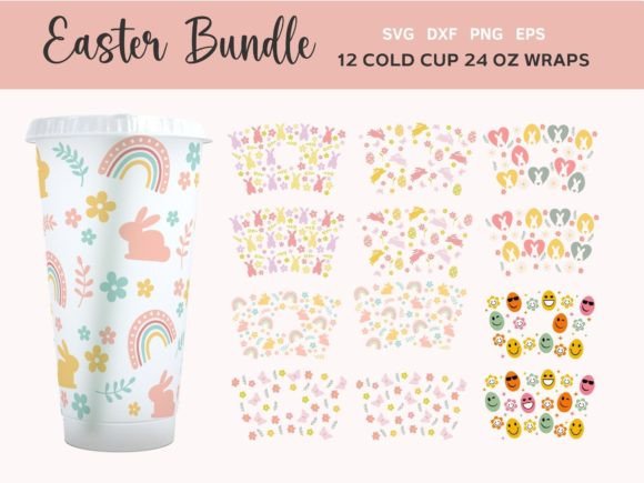 Download Easter Cold Cup 24oz Bundle - Cold Collection