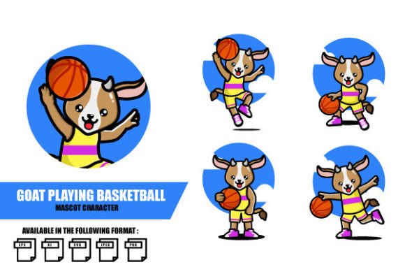 Download Cute Goat Playing Basketball - Cute goat Collection